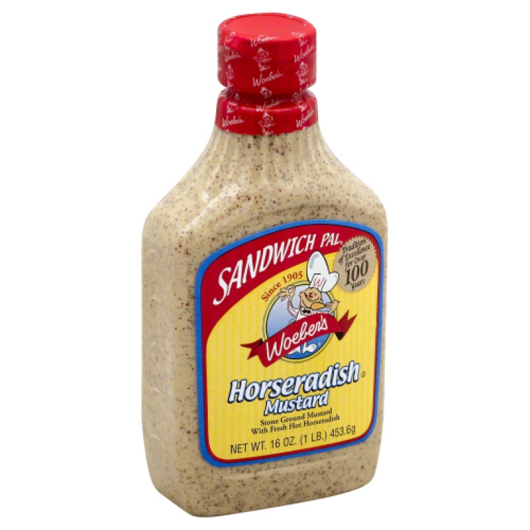 Mustard Sandwich Pal Horseradish, 16 oz