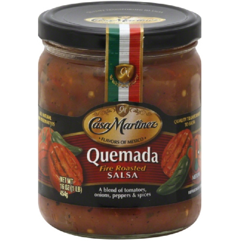 Quemada Fire Roasted Salsa, 16 oz