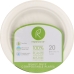 Compostable 6inch Plates, 20 pc