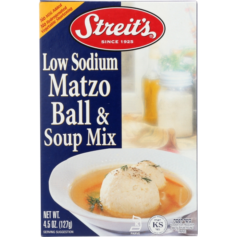 Matzo Ball Soup Low Sodium, 4.5 oz