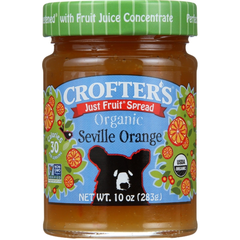 Frt Spread Orange Org, 10 OZ