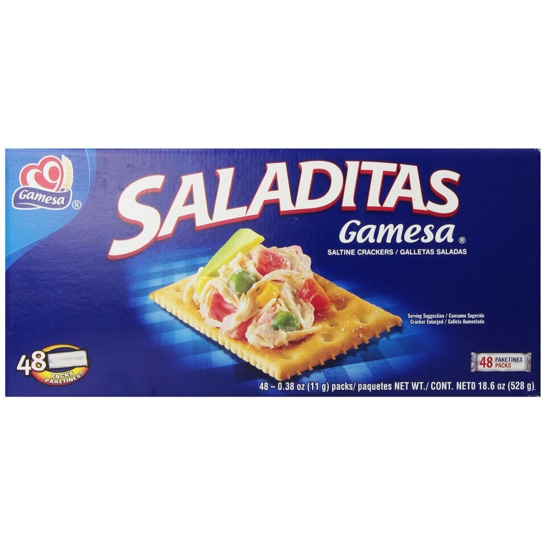 Crackers Saladitas Mini Pack, 18.6 oz