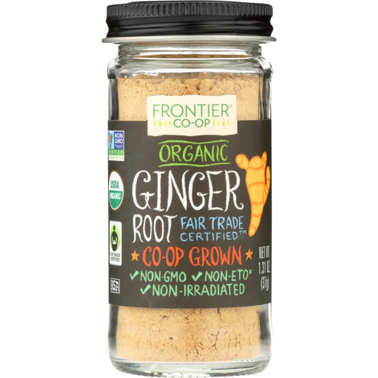 Organic Ground Ginger Root Fair Trade, 1.31 oz