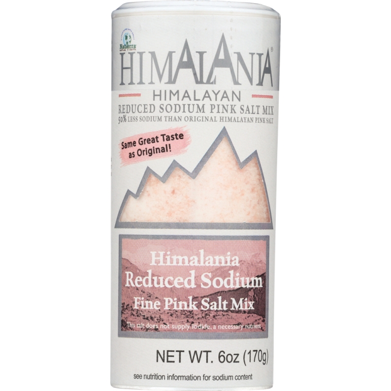 Himalania Reduced Sodium Fine Pink Salt Shaker, 6 oz