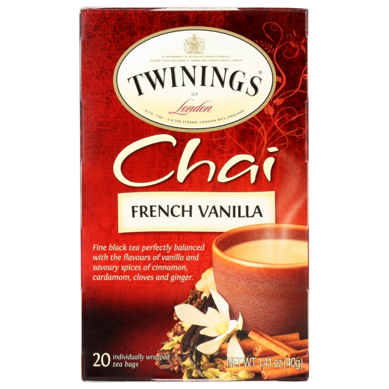 French Vanilla Chai Tea, 20 bg