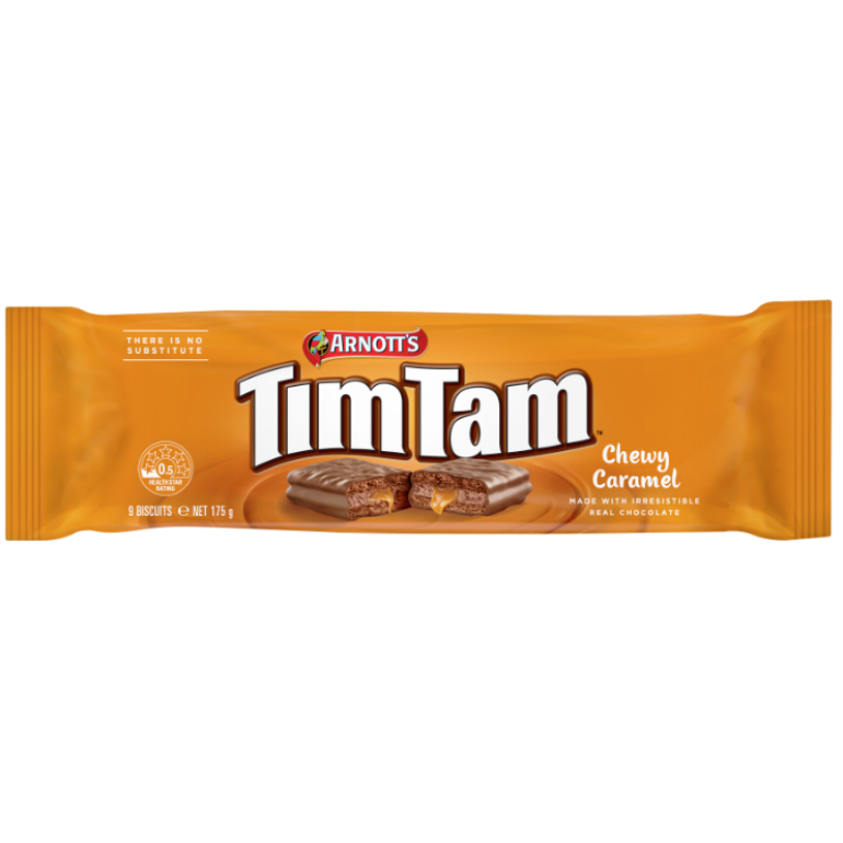 TimTam Chewy Caramel Cookie, 6.2 oz