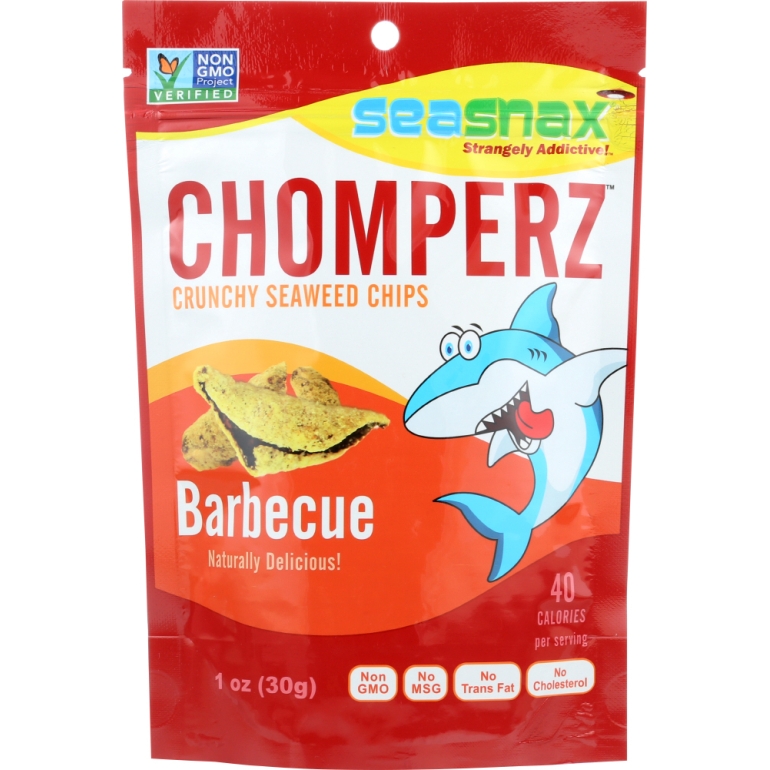 Chip Seaweed Chomperz Barbecue, 1 oz