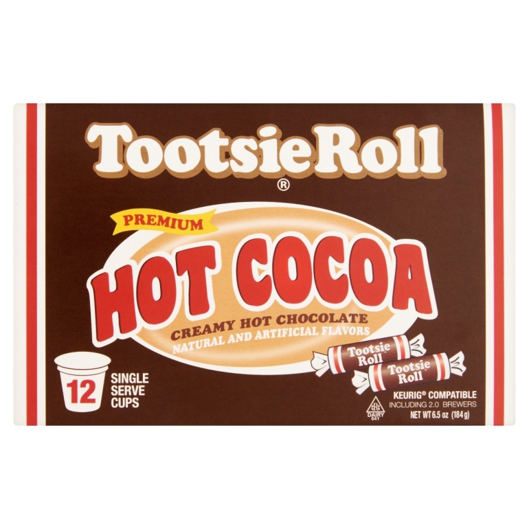 COCOA HOT  Cocoa Hot Tootsie Roll, 12 pc