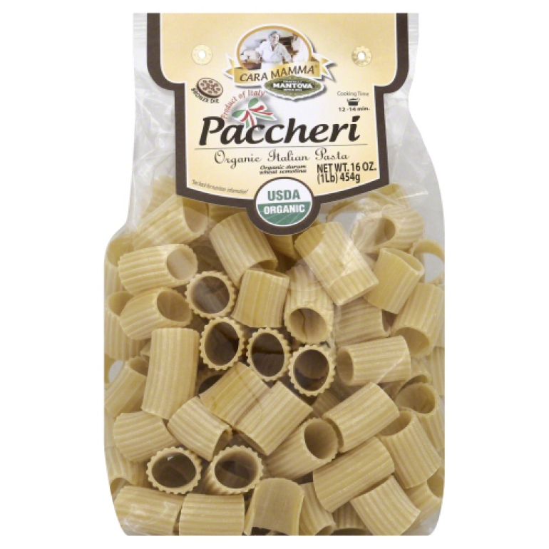Pasta Paccheri Org, 16 oz