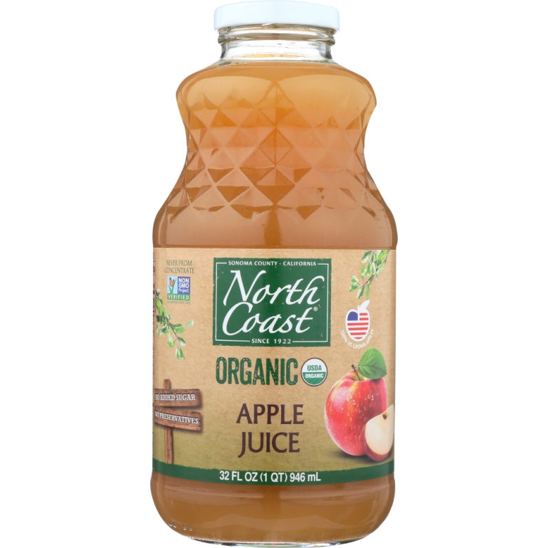 Juice Apple Organic, 32 oz