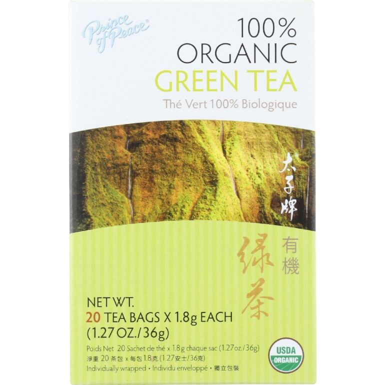 Organic Green Tea, 20 bg