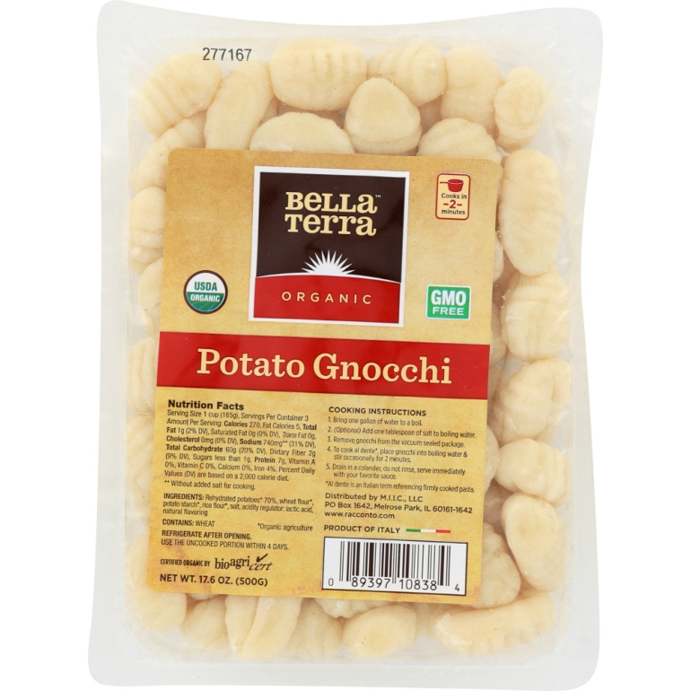 Organic Pasta Potato Gnocchi, 17.6 oz