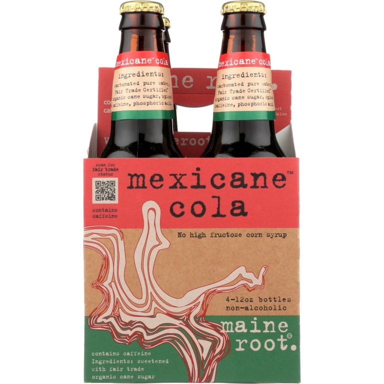 Mexicane Cola Soda 4 pack, 48 fl oz