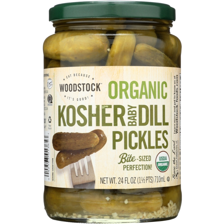 PICKLE DILL KSHR BABY ORG (24.000 OZ)