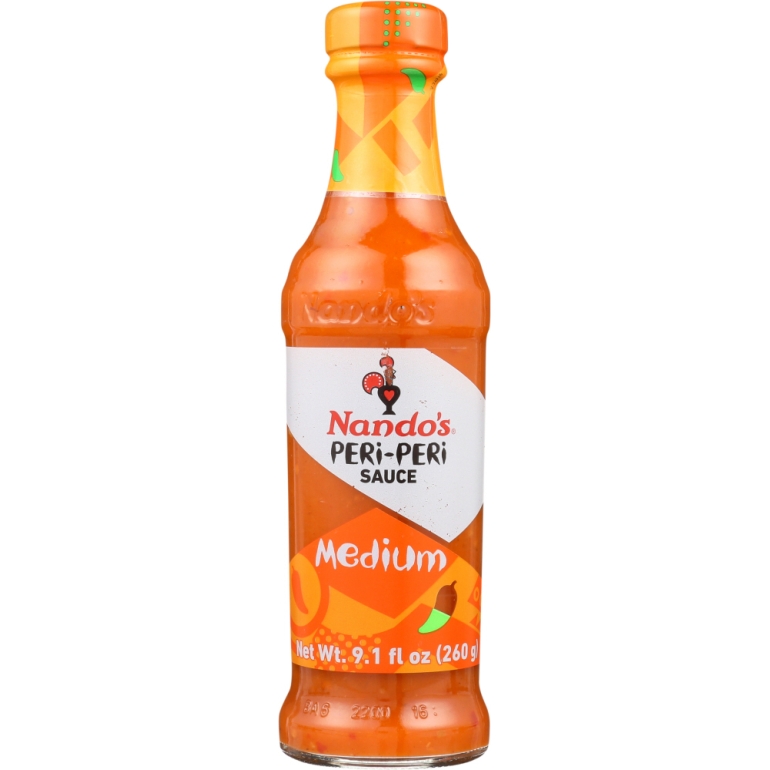 Peri Peri Sauce Medium, 9.1 oz