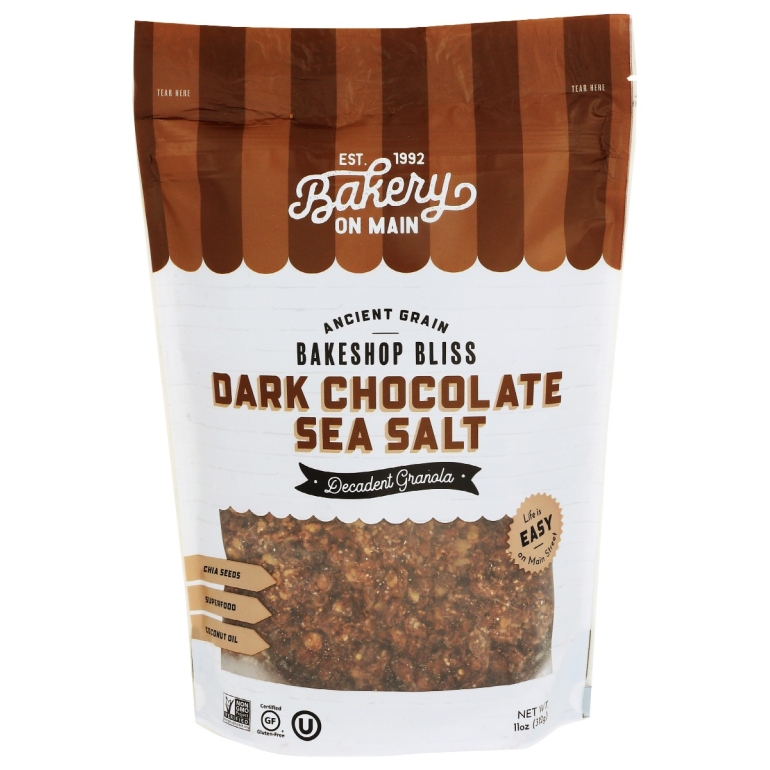 Cereal Graniola Dark Chocolate Sea Salt, 11 oz