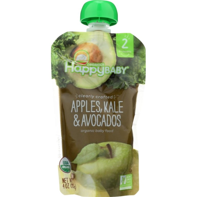 S2 Apple Kale Avocado Organic, 4 oz