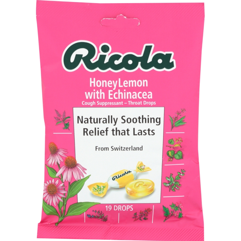 Honey Lemon with Echinacea Cough Suppressant, 19 pc