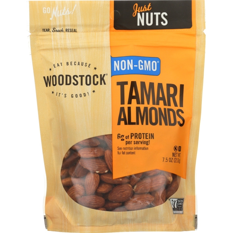 Almonds Tamari, 7.5 oz
