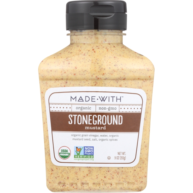 Organic Stoneground Mustard, 9 oz