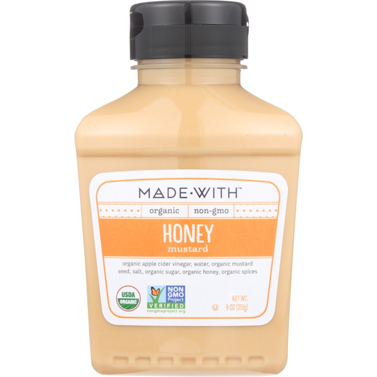 Organic Mustard Honey, 9 oz