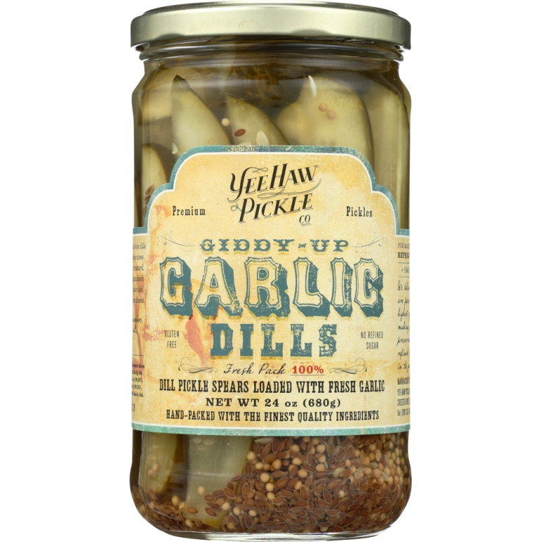 Giddy Up Garlic Dills, 24 oz
