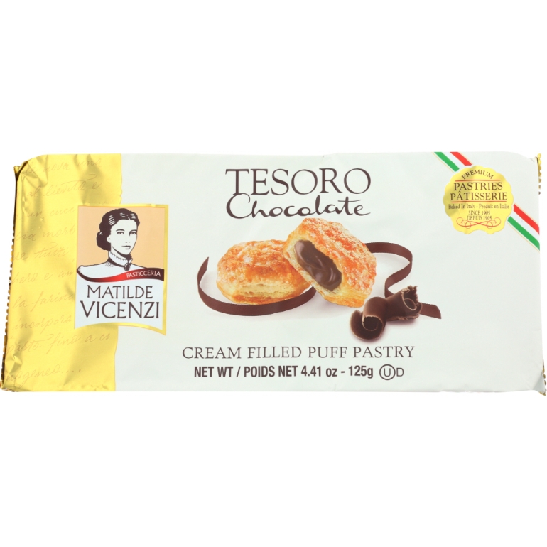 Puff Pastry Tesoro Chocolate, 4.41 OZ