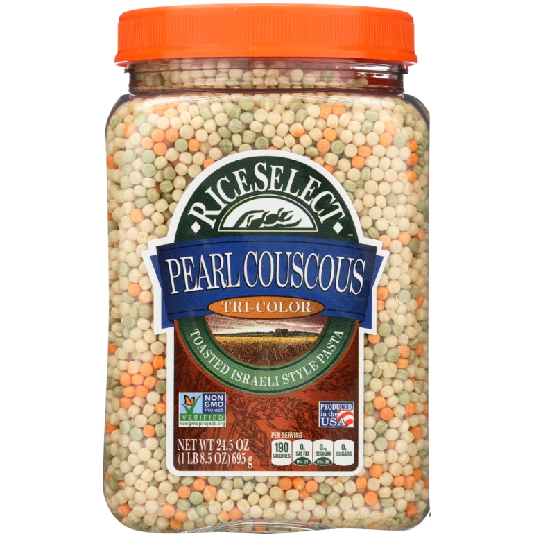 Tri Color Pearl Couscous, 24.5 oz