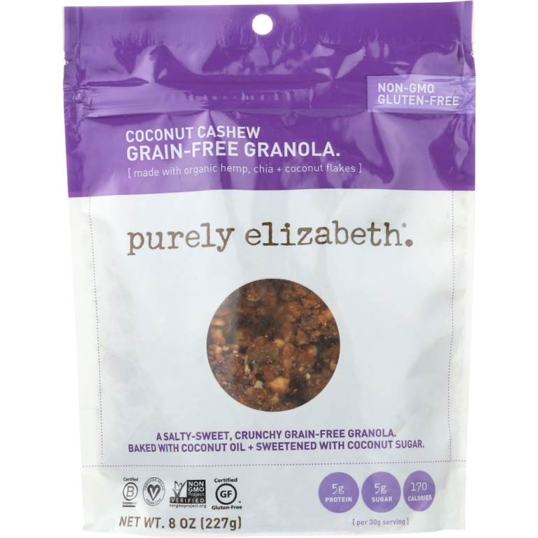 Grain Free Granola Coconut Cashew, 8 oz