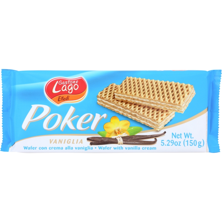 Cookie Vanilla Cream Wafer Poker, 5.29 oz