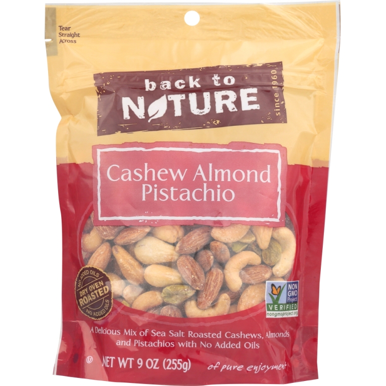 Cashew Almond Pistachio Mix, 9 oz