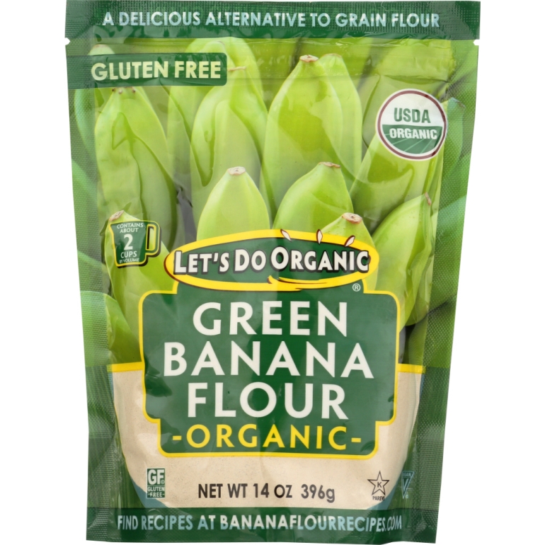 Organic Green Banana Flour, 14 oz