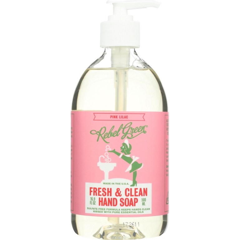 Fresh & Clean Hand Soap Pink Lilac, 16.9 oz