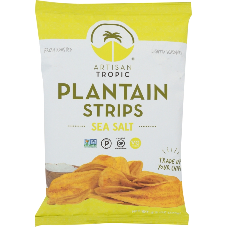 Plantain Strips Sea Salt, 4.5 oz