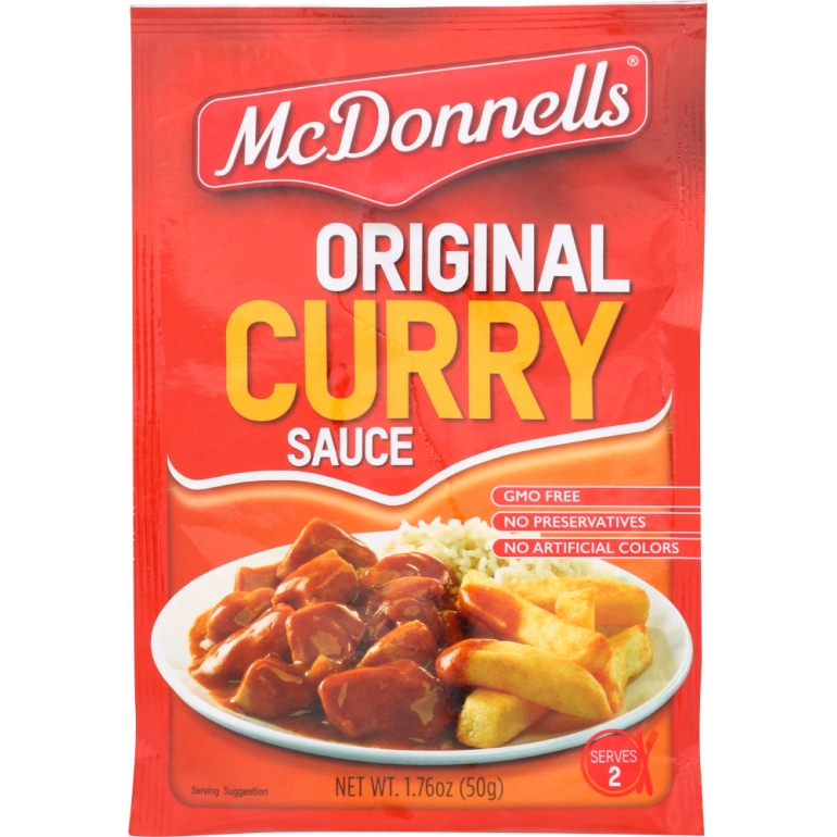 Curry Sauce Original, 1.76 oz