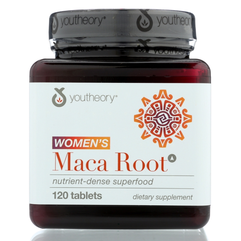 Womens Maca Root Cap, 120 EA