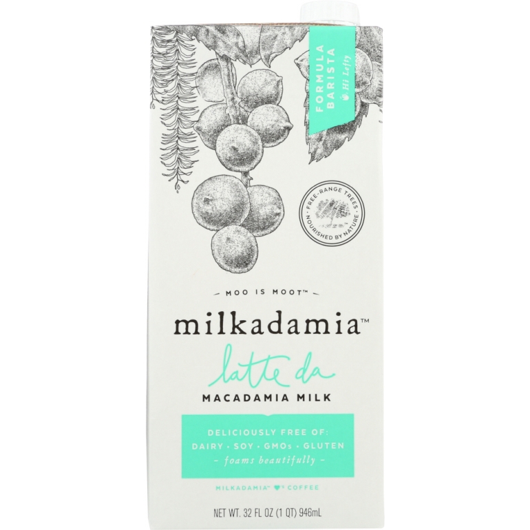 Macadamia Milk Latte Da, 32 oz