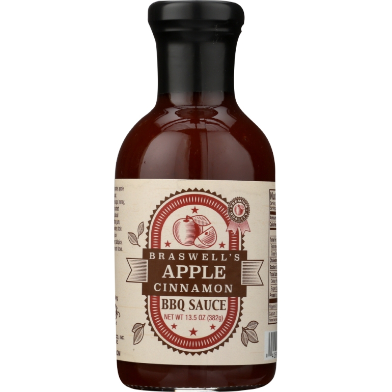 Sauce Apple Cinnamon BBQ, 13.5 oz