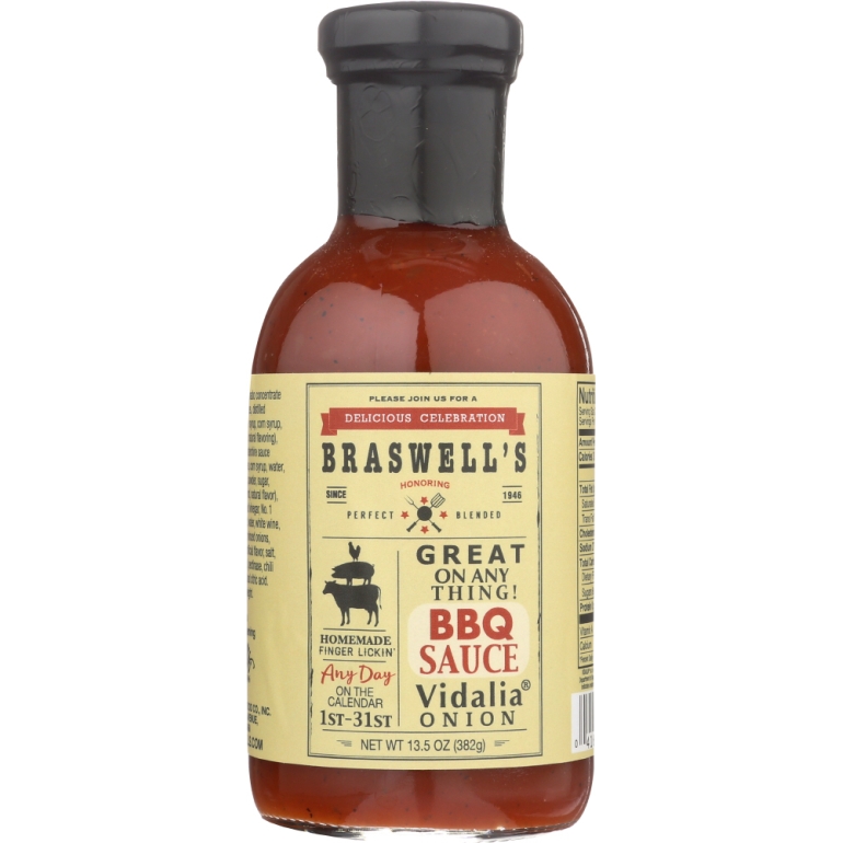 Sauce BBQ Vidalia Onion, 13.5 oz