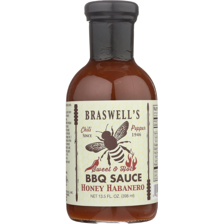 Honey Habanero Bbq Sauce, 13.5 oz