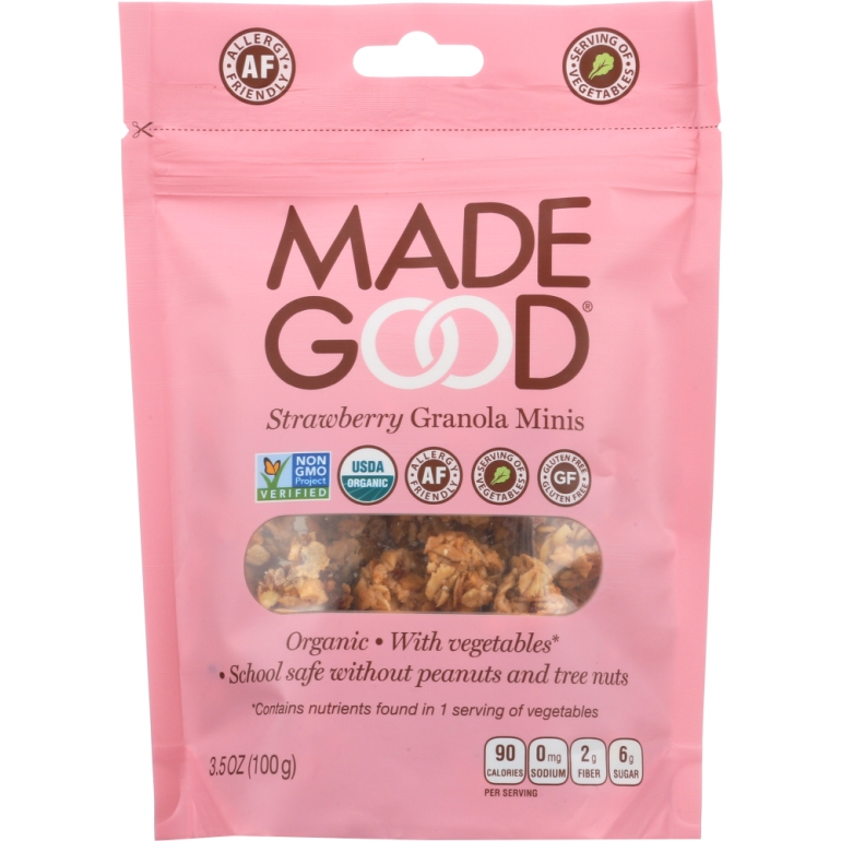 Strawberry Granola Minis, 3.5 oz