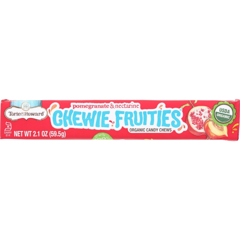 Candy Fruit Chewie Pomegranate Nectarine Stick, 2.1 oz