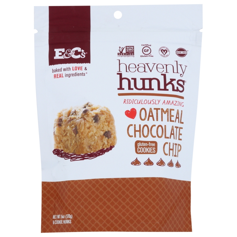 Oatmeal Chocolate Chip Heavenly Hunk Cookie, 6 oz