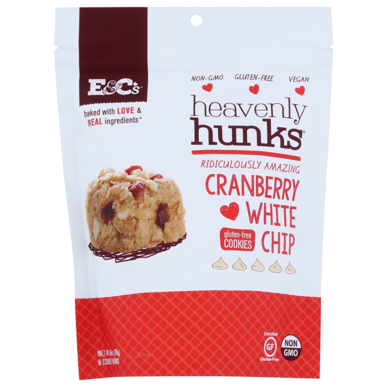 Cranberry White Chip Heavenly Hunk Cookie, 6 oz