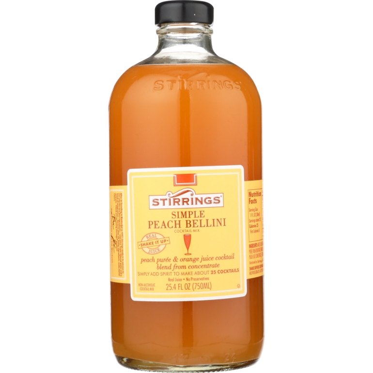 Peach Bellini Mix, 750 ml