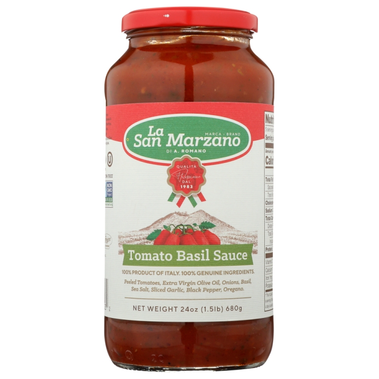 Tomato Basil Sauce, 24 fo