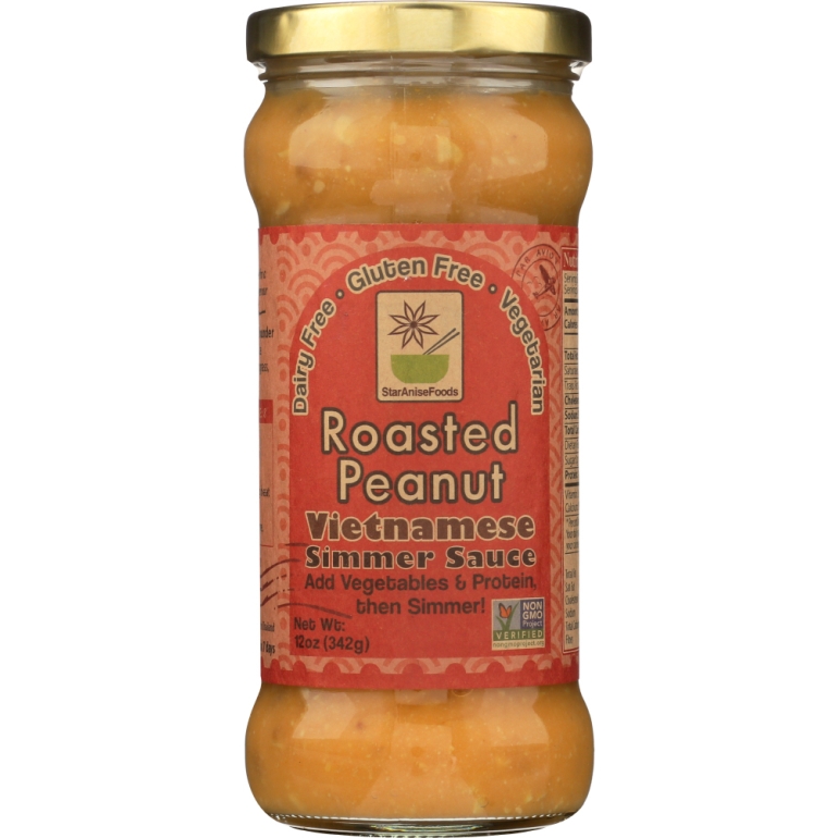 Vietnamese Roasted Peanut Simmer Sauce, 12 oz