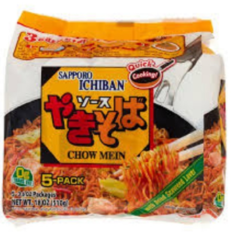 Chow Mein Yakisoba Pack of 5, 18 oz