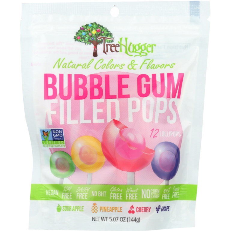 Bubble Gum Filled Pops, 5.07 oz