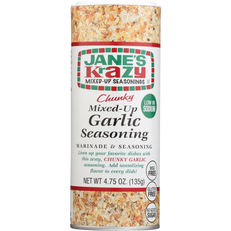 Chunky Mixed-Up Garlic Seasoning, 4.75 oz